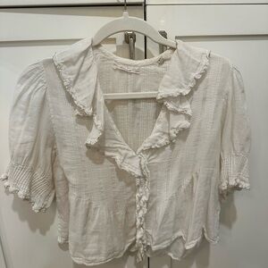 Doen Henri Ruffled Women's Top